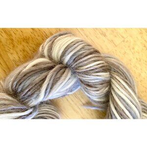 Brown Sheep Co. Handpainted Sandy Dune Mohair Wool Hank Mothproofed Lot 018